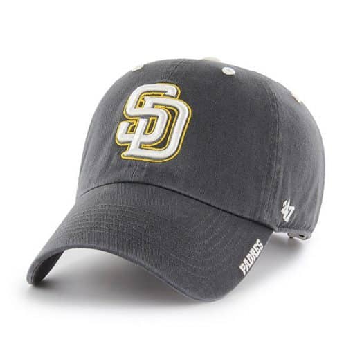 San Diego Padres 47 Brand Charcoal Ice Clean Up Adjustable Hat