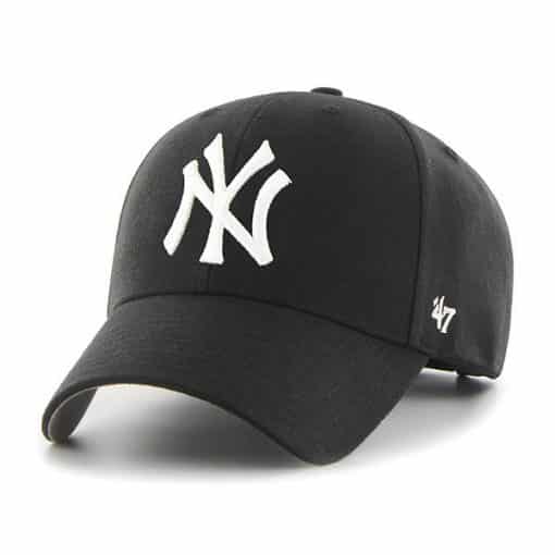 New York Yankees 47 Brand Black MVP Adjustable Hat