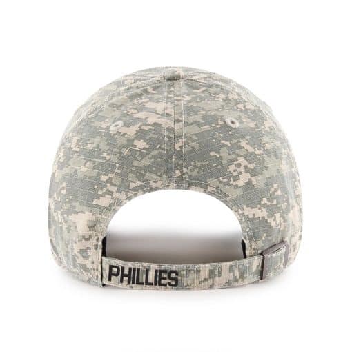 Philadelphia Phillies 47 Brand Digital Camo Clean Up Adjustable Hat - Image 2