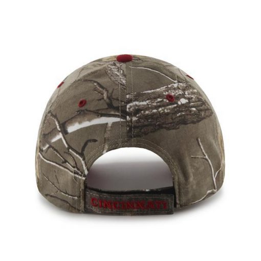 Cincinnati Reds 47 Brand Camo Realtree Frost Adjustable Hat - Image 2