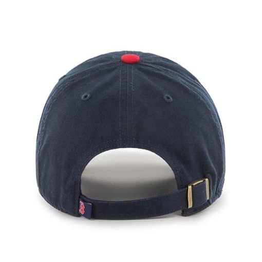 Boston Red Sox 47 Brand Socks Navy Clean Up Adjustable Hat - Image 2