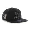 Oakland Athletics 47 Brand Black Sure Shot Snapback Hat