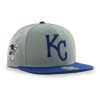 Kansas City Royals Sure Shot Two Tone Captain Gray 47 Brand Adjustable Hat