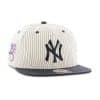 New York Yankees 47 Brand Woodside Pinstripe Navy Captain Adjustable Hat