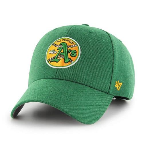 Oakland Athletics 47 Brand Classic Green MVP Adjustable Hat