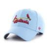St. Louis Cardinals 47 Brand Columbia Blue MVP Adjustable Hat