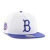 Los Angeles Brooklyn Dodgers 47 Brand White Blue Captain Adjustable Hat