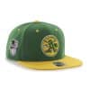 Oakland Athletics Sure Shot Two Tone Captain Kelly 47 Brand Snapback Hat