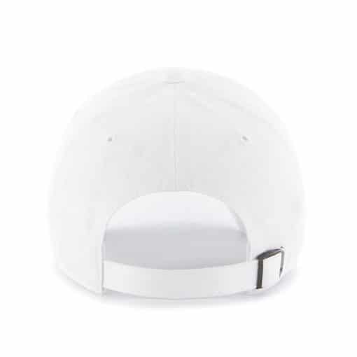 Kansas State Wildcats Women's 47 Brand White Clean Up Adjustable Hat - Image 2