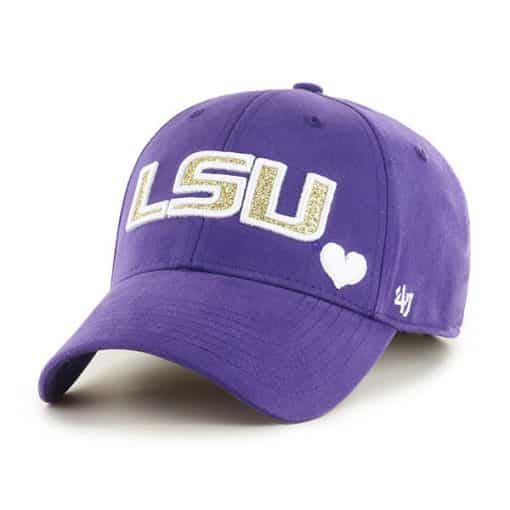 Louisiana State Tigers LSU KIDS 47 Brand Purple MVP Adjustable Hat