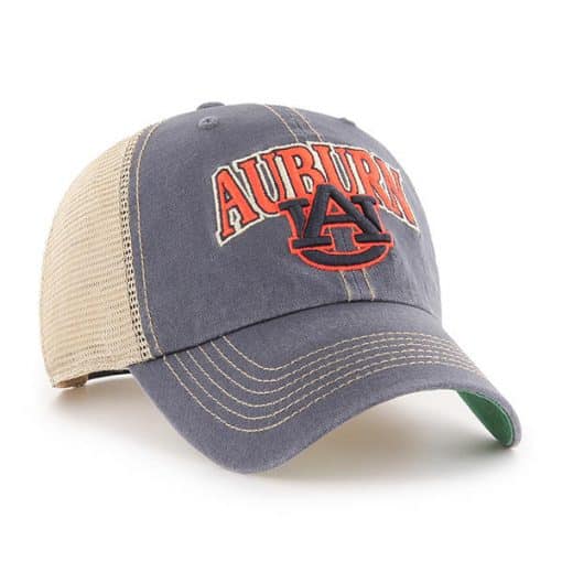Auburn Tigers 47 Brand Vintage Navy Tuscaloosa Clean Up Adjustable Hat