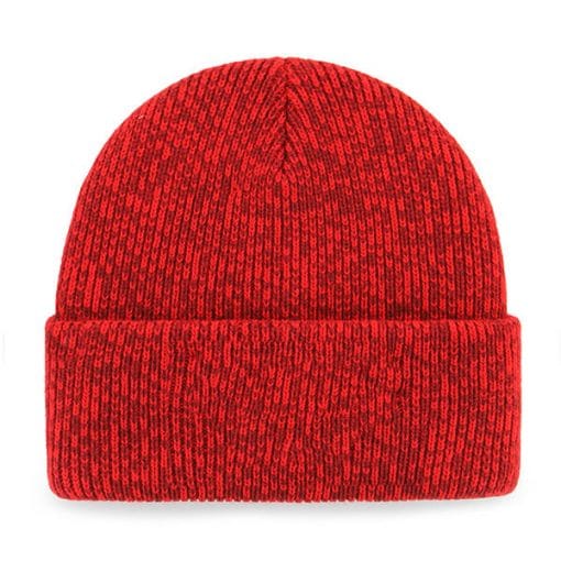 Kansas City Chiefs 47 Brand Red Brain Freeze Cuff Knit Hat - Image 2