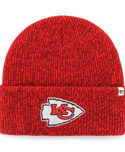 Kansas City Chiefs 47 Brand Red Brain Freeze Cuff Knit Hat