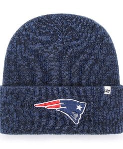 New England Patriots 47 Brand Navy Brain Freeze Cuff Knit Hat