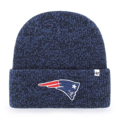 New England Patriots 47 Brand Navy Brain Freeze Cuff Knit Hat