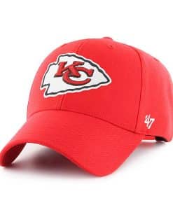 Kansas City Chiefs 47 Brand Torch Red MVP Adjustable Hat