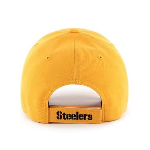 Pittsburgh Steelers 47 Brand Yellow Gold MVP Adjustable Hat - Image 2