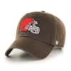 Cleveland Browns 47 Brand Brown Clean Up Adjustable Hat