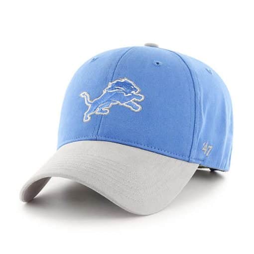 Detroit Lions INFANT 47 Brand Blue Raz Gray MVP Adjustable Hat