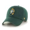 Green Bay Packers 47 Brand Classic Dark Green Clean Up Adjustable Hat
