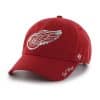 Detroit Red Wings Women's 47 Brand Sparkle Red Clean Up Adjustable Hat