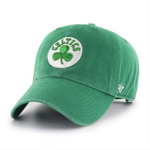 Boston Celtics 47 Brand Green Clean Up Adjustable Hat