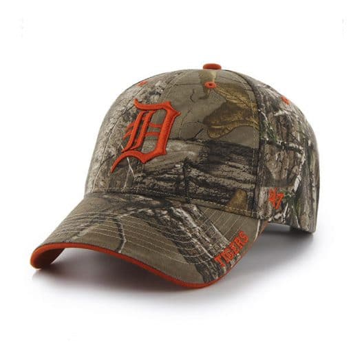 Detroit Tigers 47 Brand Realtree Camo MVP Adjustable Hat