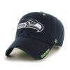 Seattle Seahawks 47 Brand Ice Navy Adjustable Hat