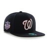 Washington Nationals Sure Shot Navy 47 Brand Snap Back Hat