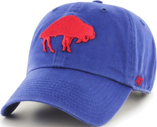 Buffalo Bills 47 Brand Classic Blue Clean Up Adjustable Hat