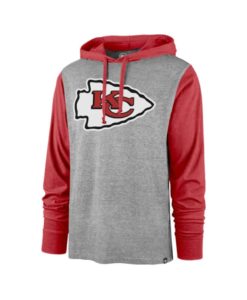 Kansas City Chiefs Men’s 47 Brand Slate Gray Club Pullover Hoodie