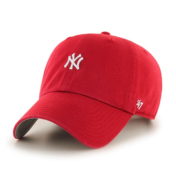New York Yankees Abate Clean Up Red 47 Brand Adjustable Hat