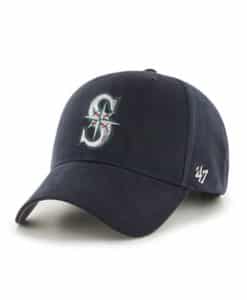 Seattle Mariners KIDS 47 Brand Navy MVP Adjustable Hat