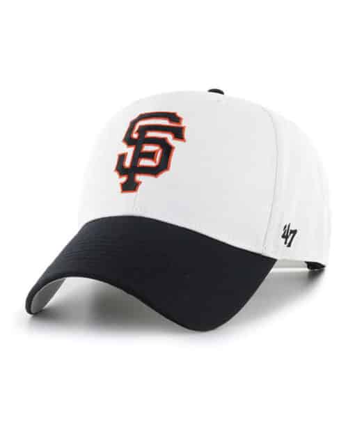 San Francisco Giants 47 Brand Black White MVP Snapback Hat