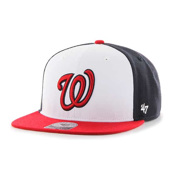 Washington Nationals Amble Captain Red 47 Brand Adjustable Hat