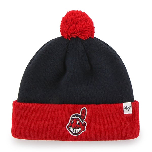 Cleveland Indians Bam Bam Cuff Knit Navy 47 Brand TODDLER Hat