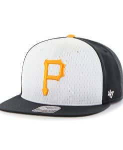 Pittsburgh Pirates Backboard Captain Black 47 Brand Adjustable Hat