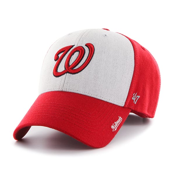 Washington Nationals 47 Brand Red Beta MVP Adjustable Hat