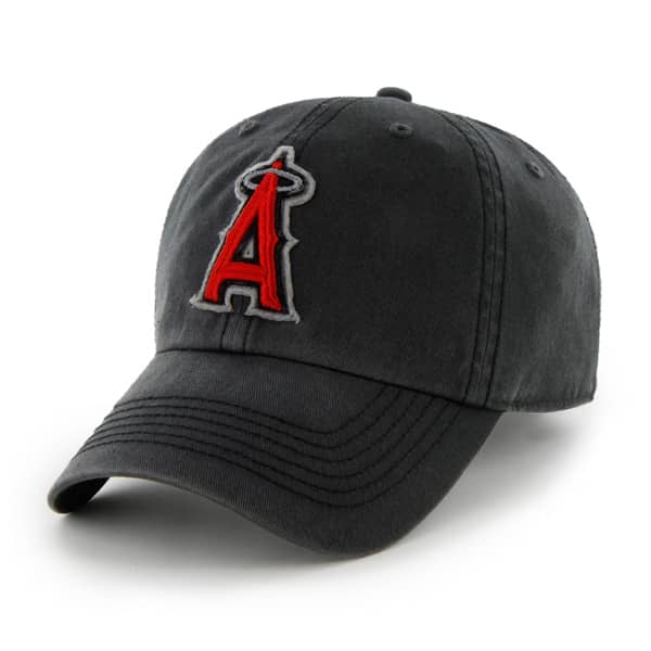 Los Angeles Angels Black Dagger Dark Charcoal 47 Brand Adjustable Hat