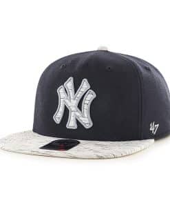 New York Yankees Bluster Captain Rf Navy 47 Brand Adjustable Hat