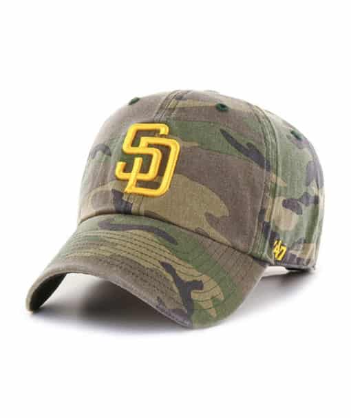 San Diego Padres 47 Brand Cargo Camo Clean Up Adjustable Hat