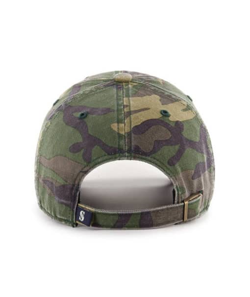 Seattle Mariners 47 Brand Cargo Camo Clean Up Adjustable Hat