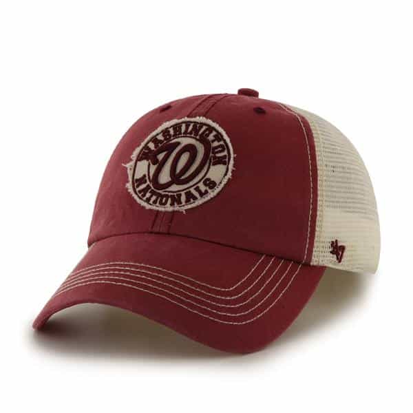 Washington Nationals Cuddyhook Red 47 Brand Stretch Fit Hat