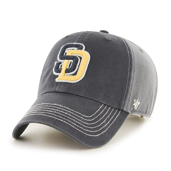 San Diego Padres Cronin Clean Up Charcoal 47 Brand Adjustable Hat