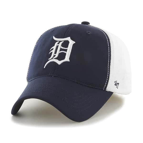 Detroit Tigers Draft Day Closer Navy 47 Brand Stretch Fit Hat