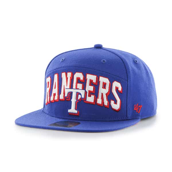 Texas Rangers Devoe Captain Sf Royal 47 Brand Adjustable Hat - Detroit ...