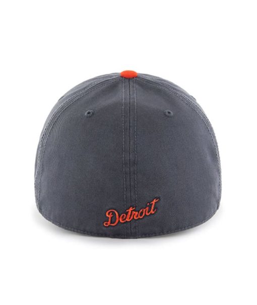 Detroit Tigers 47 Brand Vintage Navy Road Franchise Fitted Hat - Image 2