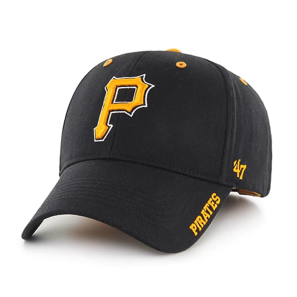 Pittsburgh Pirates Frost Black 47 Brand Adjustable Hat
