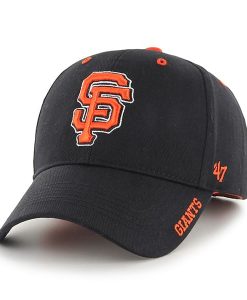 San Francisco Giants Frost Black 47 Brand Adjustable Hat