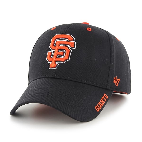 San Francisco Giants Frost Black 47 Brand Adjustable Hat
